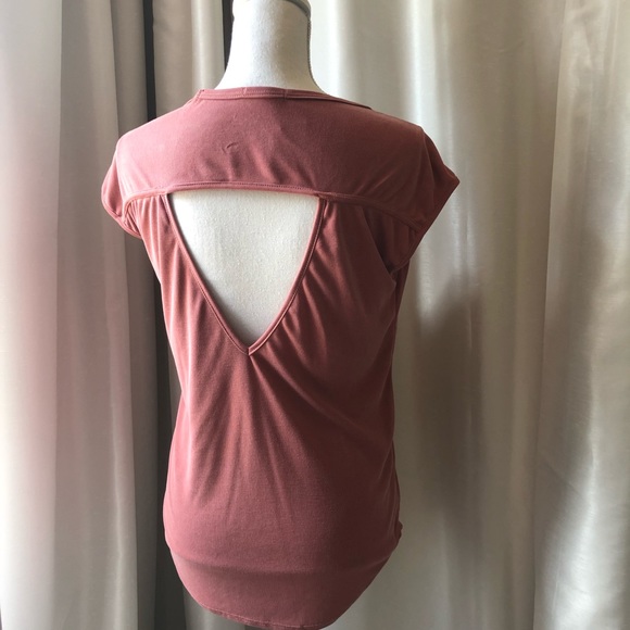 Nwt Chroma Tale Dark Blush or Mauve top - Picture 2 of 3
